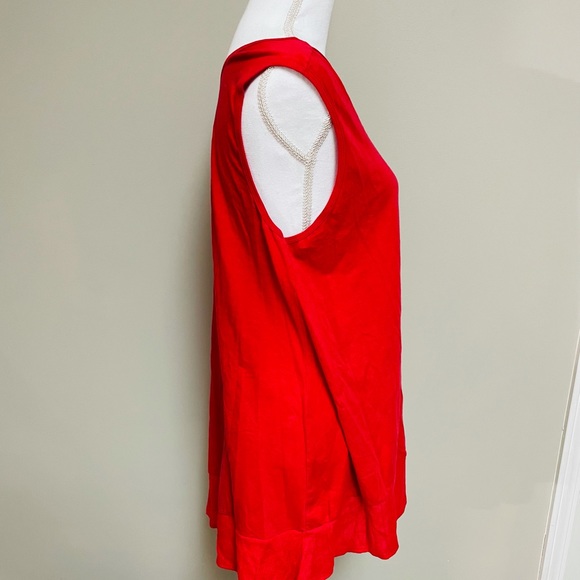 Rafaella Sport Red Tank Top - Picture 2 of 5